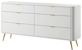 Komoda Ovenia O4  (biela). Akcia -19%. Vlastná spoľahlivá doprava až k Vám domov. 1100305