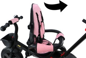 LEAN Trike Trojkolka PRO550 ružová