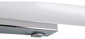 LED nástenné svietidlo v lesklo striebornej farbe Mattimo – Trio