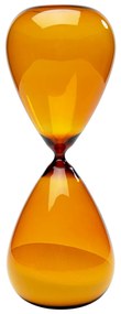 Hourglass Timer dekorácia žltá 36 cm