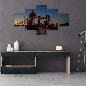 Obraz - Tower bridge (125x70 cm), 40 ďalších rozmerov
