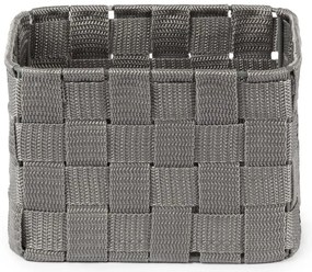 Úložný organizér do zásuvky Compactor TEX vysoký - 19 x 14 x 13 cm, sivý