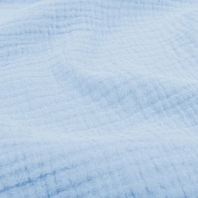 Biante Mušelínová plienka/dečka Nature MSN-086 Bledo modrá 70x70 cm