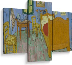 Obraz - Vincent van Gogh, The Bedroom, reprodukcia (90x60 cm)