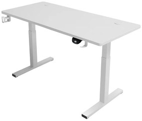 Herný stôl BR04 biely 140 cm