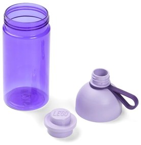 Fialová cestovná fľaša LEGO®, 500 ml