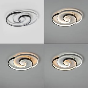 Brilagi - LED stmievateľné stropné svietidlo VELO LED/70W/230V 3000-6500K + diaľkové ovládanie