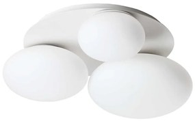 Ideal Lux - LED Stropné svietidlo NINFEA 3xGX53/9W/230V biela