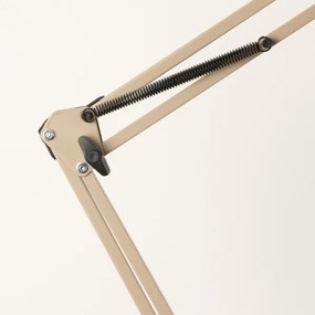Brilagi - Flexibilná stojacia lampa TASKER 1xE27/60W/230V 184 cm béžová