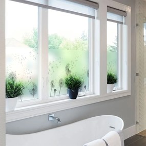 Samolepka na okno 200x40 cm Dandelions - Ambiance