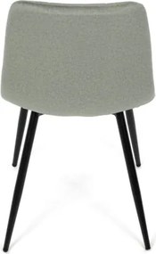 Jedálenská stolička zamatová, zelená DCL-X7015 GRN2