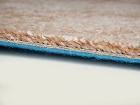 Condor Carpets, Metrážny koberec Serena 6652, na mieru, šíře 4m,5m, hnedá, filc, detská izba