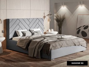 PROXIMA.store - Luxusná manželská posteľ OPAL ROZMER: 160 x 200 cm, FARBA NÔH: wenge