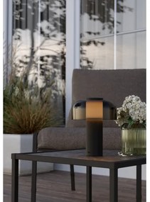 Eglo 900983 - LED Stmievateľná vonkajšia lampa PONENTE 2,25W/5V 5200mAh IP44 čierna