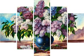 Obraz - Kytica orgovánu (150x105 cm)