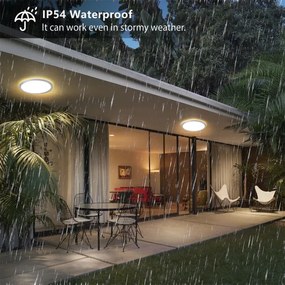 Brilagi - LED kúpeľňové stropné svietidlo ULTRA SLIM LED/12W/230V pr. 22,5 cm strieborné IP54