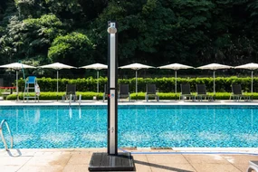 Solárna sprcha Planet Pool Gomera 2 - dvojdielna 35L