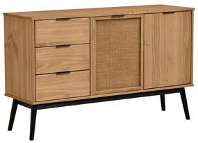 Komoda z borovicového dreva 130x80 cm Natasha – Marckeric