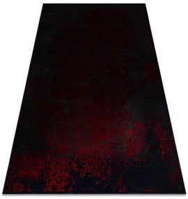 Moderný koberec VINCI 1524 Ornament vintage - Štrukturálny Červená Veľkosť: 160x220 cm
