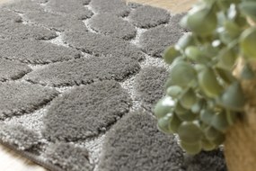 Kúpeľňový koberec SUPREME STONES sivý