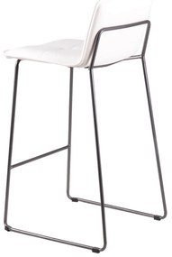 Barová stolička olu 73 cm biela MUZZA