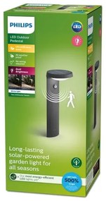 Philips - LED Solárna lampa so senzorom TYLA LED/1,2W/4V 3000K IP44