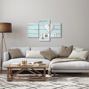 Obraz - I love home (90x60 cm)