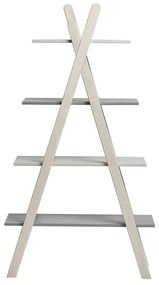 Sivo-biela knižnica Marckeric Sia