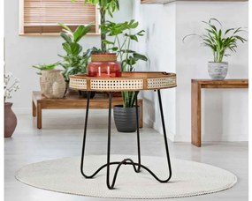 Dizajnový konferenčný stolík Saathvik 60 cm viacfarebný