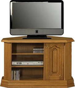 Rustikálny TV stolík Kinga D - drevo D3