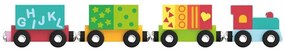lupilu®  Drevená železničná súprava M (Montessori)  (100394864)
