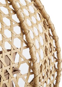 Skládací závěsné houpací křeslo Houseland Lisso XL světle hnědé