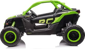 JOKOMISIADA Veľké terénne vozidlo Buggy Can-am Maverick pre 2 osoby PA0287 zelená