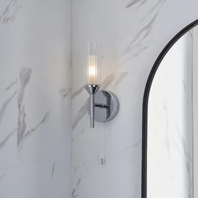 Endon 97171 - Kúpeľňové nástenné svietidlo NATORI 1xG9/3W/230V IP44 lesklý chróm