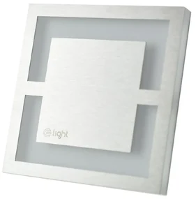 Schodiskové LED svietidlo Quadro, 1x LED 0,6w, 4000k, s