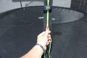 CH Trampolína s rebríkom a bezpečnostnou sieťou 252 cm