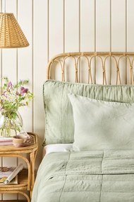 Ib Laursen Prešívaný poťah na vankúš Pistachio 50 × 90 cm