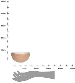 Kameninová misa Stela 610 ml béžová
