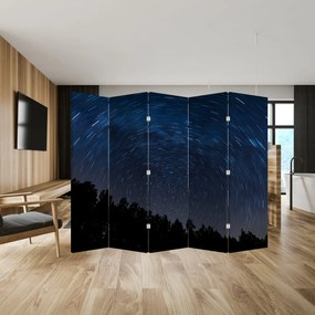 Paraván - Nočná obloha (210x170 cm)