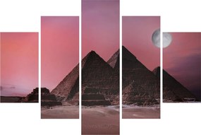 Obraz - Pyramídy Giza, Egypt (150x105 cm)