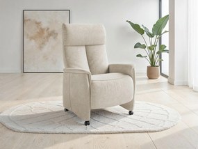 XXXLutz RELAXAČNÉ KRESLO, textil, strieborná Sit & More - Online Only obývacie izby - 00014403244R