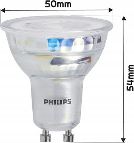 LED žiarovka Philips GU10 - 3,5 W - 255Lm - teplá biela 2700K - CorePro Premium
