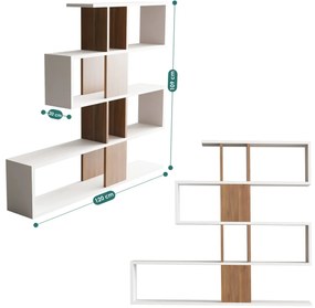 Knižnica Karlin Walnut