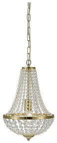 Markslöjd 106118 - Krištáľový luster na reťazi GRÄNSÖ 1xE27/60W/230V