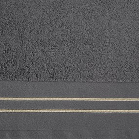 BAVLNENÝ UTERÁK OLIVIA 30X50 CM TMAVOSIVÁ