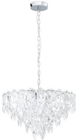 Eglo 39724 - Luster na reťazi CARVARIO 10xE14/40W/230V