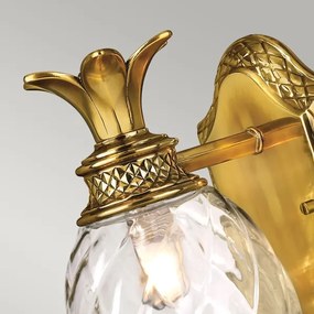 Hinkley - LED Kúpeľňové nástenné svietidlo PLANTATION 1xG9/3W/230V IP44 zlatá