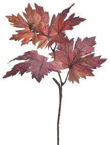 Jesenný zápich Červené listy 63 cm