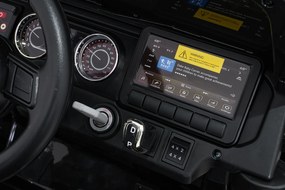Ramiz Jeep Wrangler Rubicon LIFT elektrické autíčko pre deti čierne