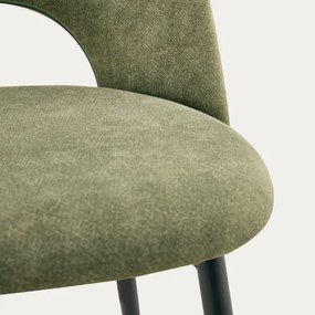 Jedálenská stolička TRIVIO zelená 767364